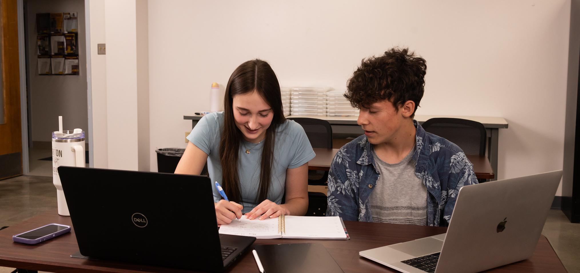 Barton students in classroom